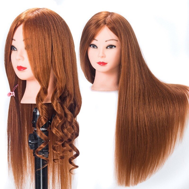 Đầu Manocanh Chịu Nhiệt, Đầu Canh Học Sấy Tạo Kiểu Tóc Cô Dâu - HS0025