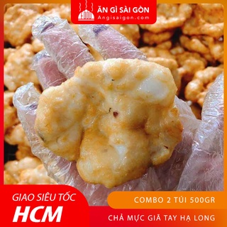 100% mực tươi ngon làm chả mực, túi 1kg gồm 2 khay tiện dùng