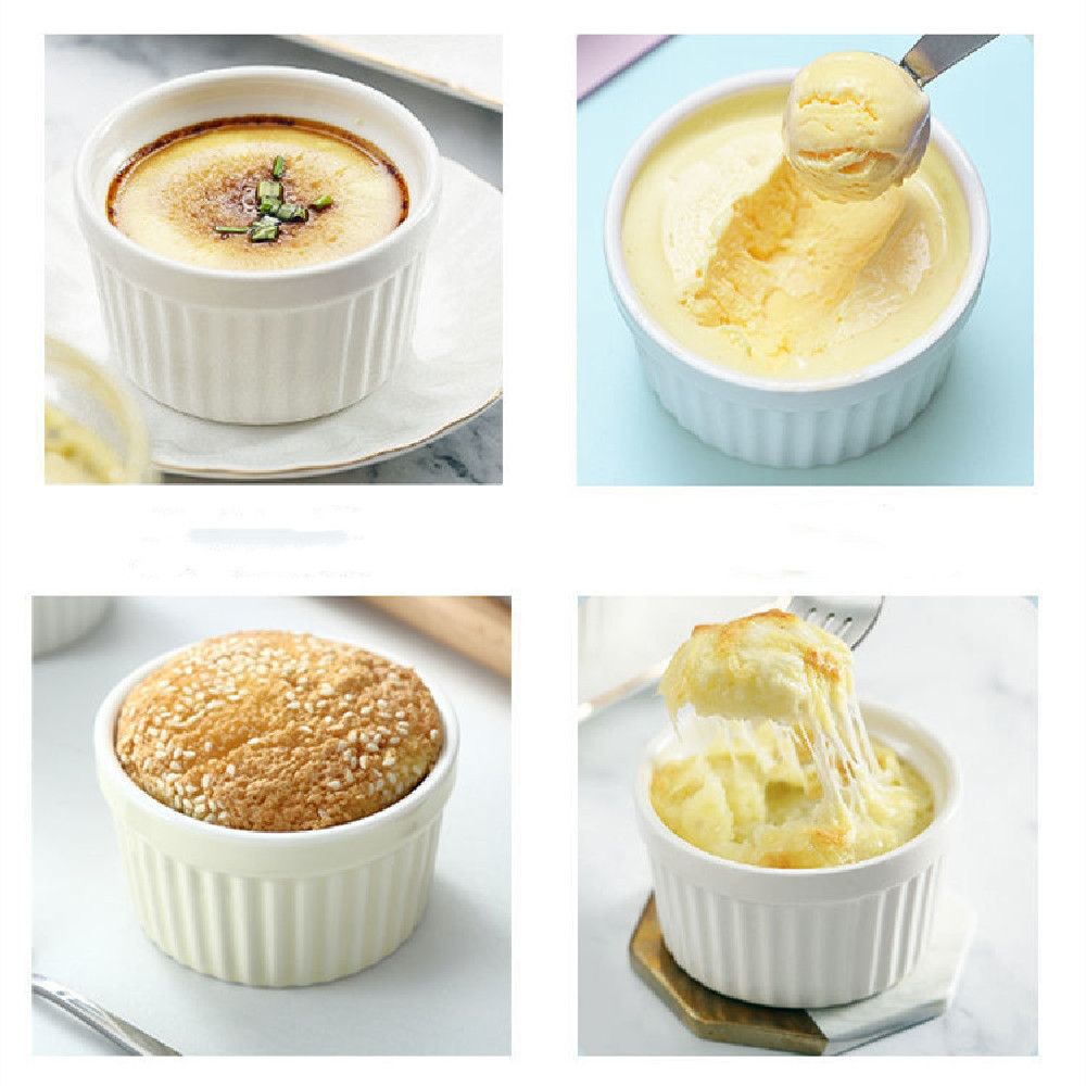 Tô Sứ Chịu Nhiệt Cao Họa Tiết Kẻ Sọc Dùng Làm Bánh Chịu Nhiệt Cao