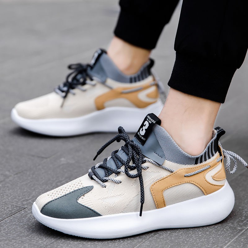 Giày Thể Thao Vải Lưới Thoáng Khí Thời Trang Mùa Xuân Hàng Mới Dành Cho Nam 2021 | BigBuy360 - bigbuy360.vn