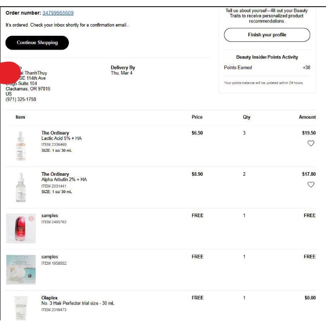 Serum trắng da cấp nước Alpha Arbutin 2% + HA 30ml The Ordinary