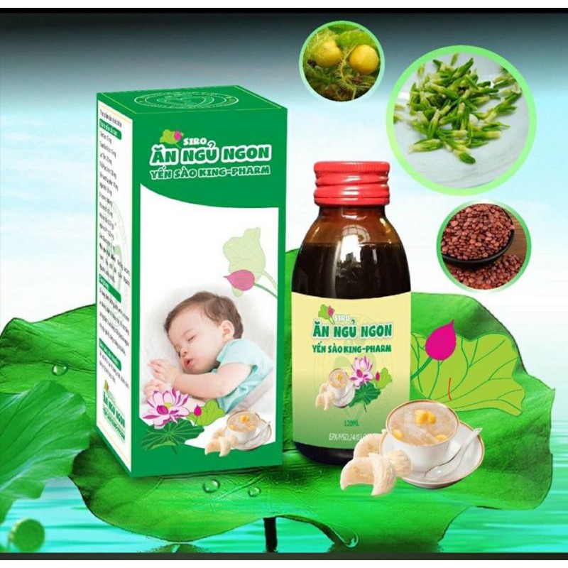 SIRO ĂN _NGỦ NGON - CHAI 120ml