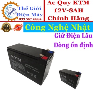 Ắc quy khô 12V,Ắc quy bình xịt điện 12V - 8AH dùng cho bình xịt điện,loa kẹo kéo,máy phun sương vvv…