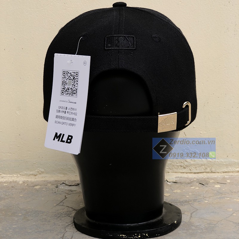Mũ lưỡi trai Ny đẹp 2 màu đen trắng họa tiết cá tính cho nam và nữ full tem tag - M131