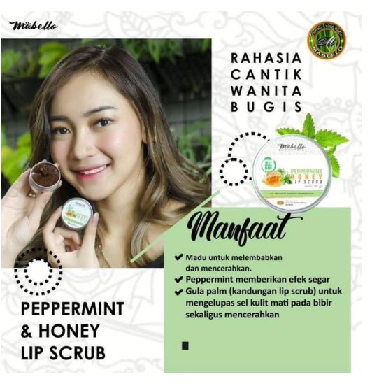 (Hàng Mới Về) Son Dưỡng Môi Mabello Tinh Chất Bạc Hà Và Mật Ong | BigBuy360 - bigbuy360.vn