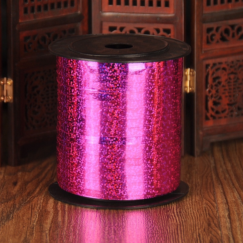 Cuộn dây ruy băng 5mm dài 220m nhiều màu tùy chọn dùng trang trí