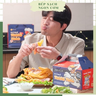 Gà Ri Tươi Ủ Muối Nguyên Con Cao Cấp Toang Toang- Gà ta tươi 100%- Thảo mộc thơm ngon không hoá chất (1.1-1.3kg)