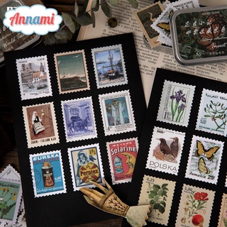 Bộ 60 Tem Dán Trang Trí Sổ Lưu Niệm