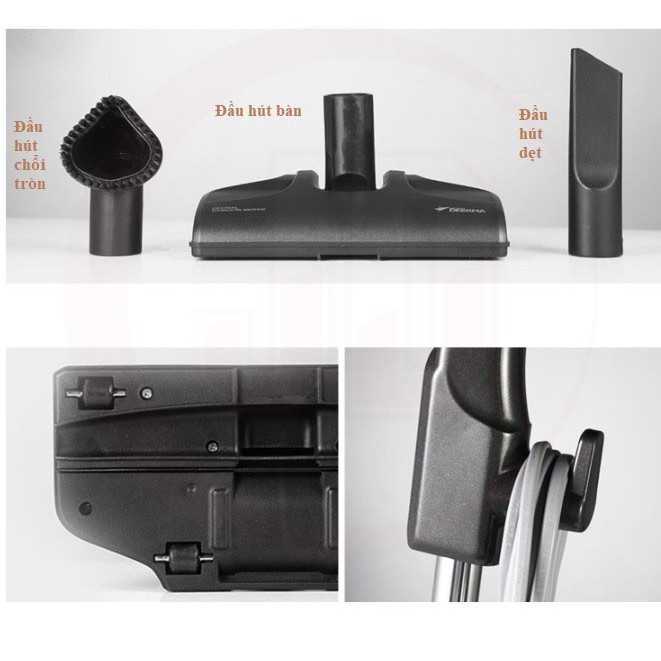 Máy Hút Bụi Cầm Tay DEERMA DX115C – Máy Hút Bụi Gia Đình Công Suất 600W - JD29 | BigBuy360 - bigbuy360.vn