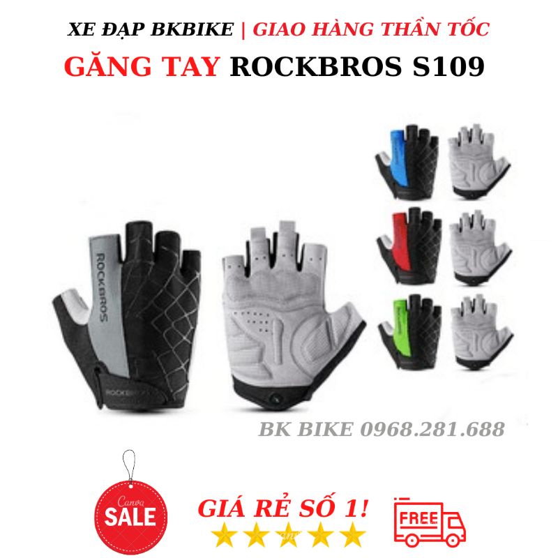 Găng Tay Xe Đạp Rockbros S109 - Bền Bỉ