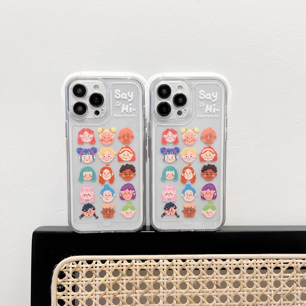 Ốp Điện Thoại Mềm Họa Tiết Hoạt Hình Avatars Cho iphone 13promax 12 11 7plus X XS XR 8 7