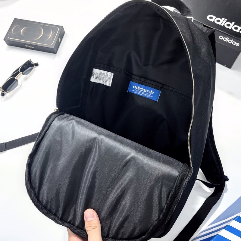 Ba Lô Thời Trang Nam Nữ Adidas Màu Đen Dây Khoá Vàng Thời Trang - Balo Có Ngăn Đựng Laptop Kích Cỡ Trung Bình