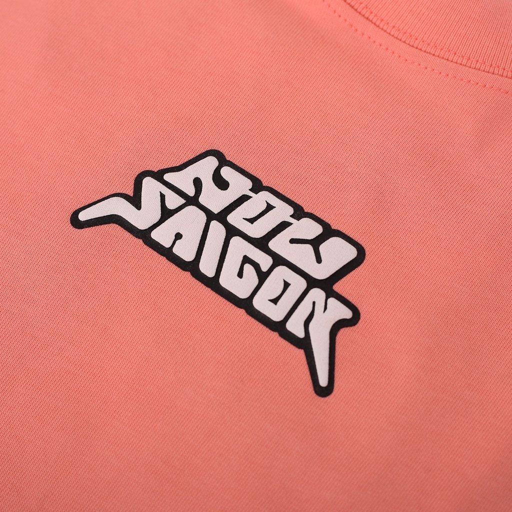 Áo thun NEEDS OF WISDOM Block Tee - Pink - Local Brand Chính Hãng