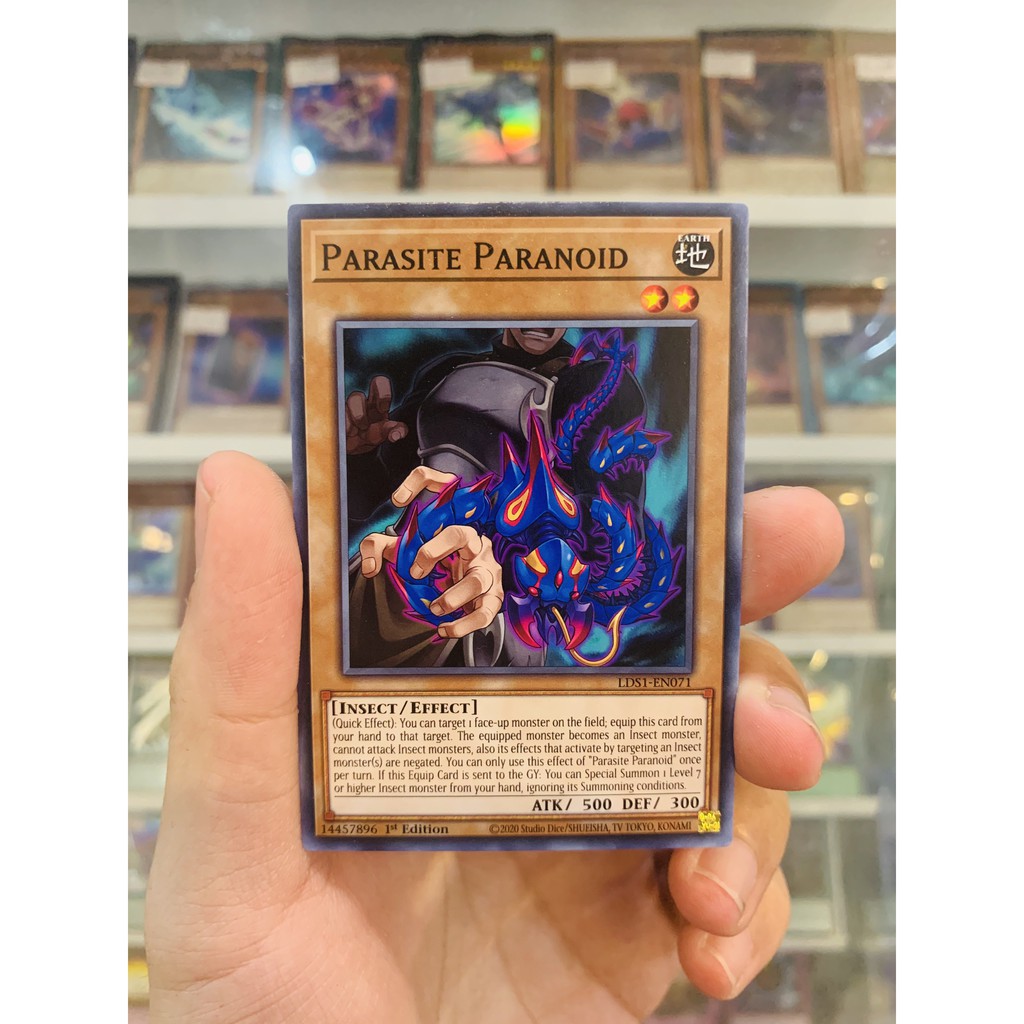 Thẻ Bài Lẻ YugiOh! Mã LDS1-EN071 - Parasite Paranoid - Common - 1st Edition