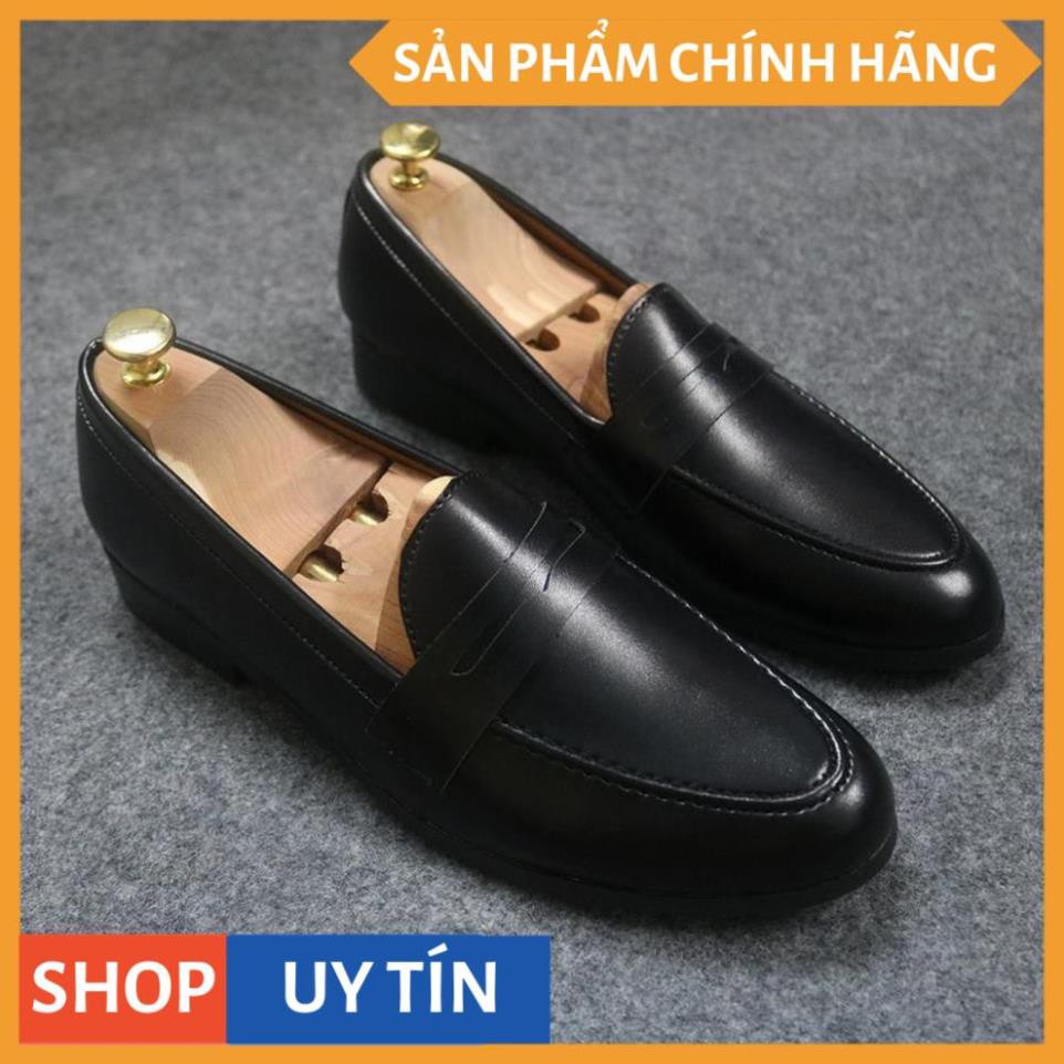 Giày Tây Nam Đế Vàng/Đen Sang Trọng | BigBuy360 - bigbuy360.vn