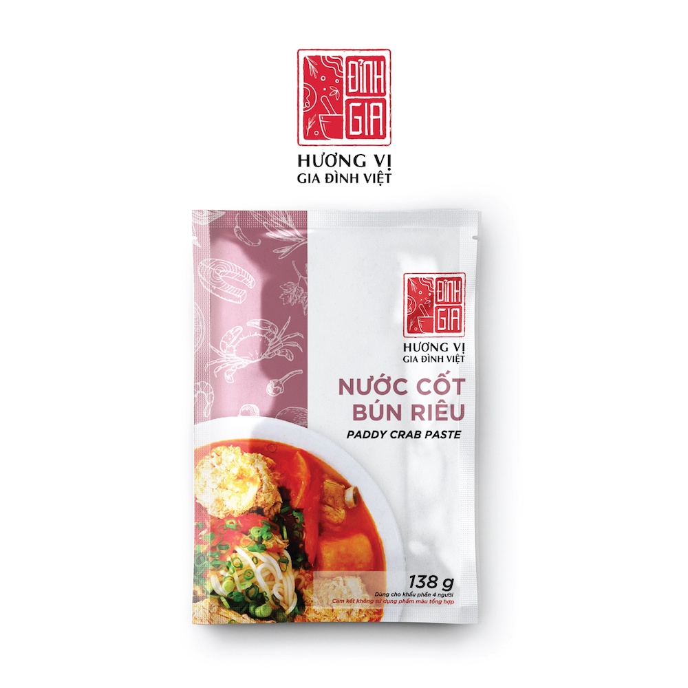 Nước cốt bún riêu Đỉnh Gia