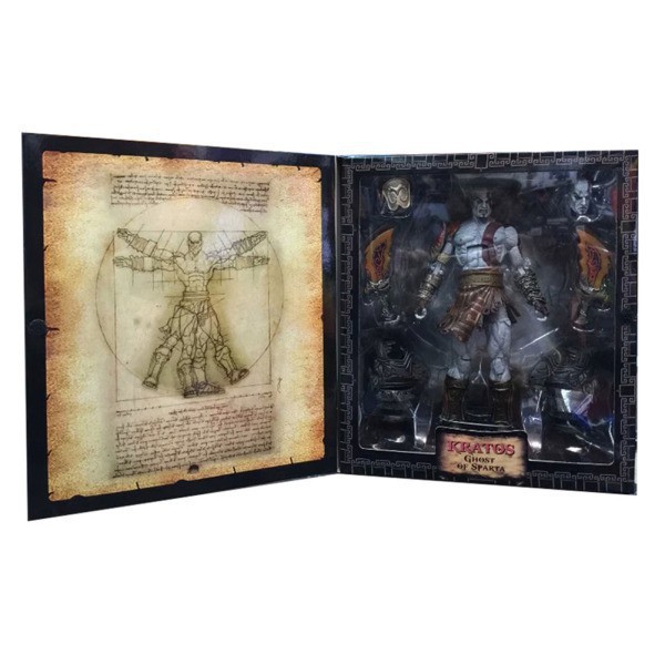 GIÁ HỦY DIỆT Mô Hình Kratos Thần Chiến Tranh God Of War 3 Neca Full Box