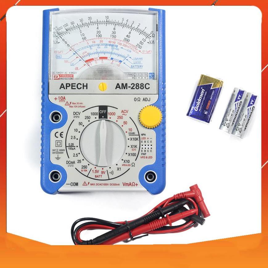 Đồng Hồ Vạn Năng APECH AM-288C