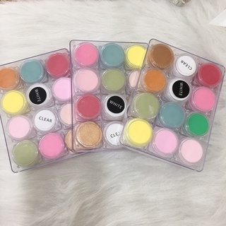 Set bột đắp hoa+đầy đủ pk, bao mướt mịn