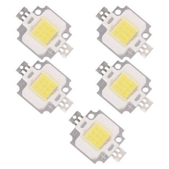 5 đèn LED ánh sáng trắng tự nhiên 10W 20000k 9 - 12V 900LM