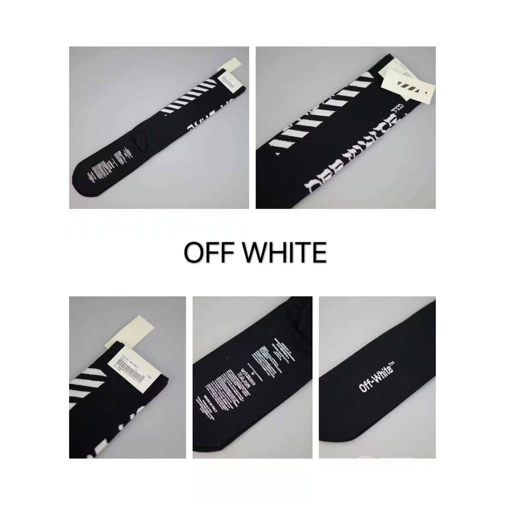 Vớ thời trang cổ dài off white 2 đôi 350k