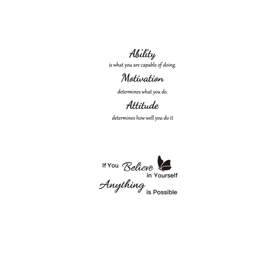 Sticker Dán Tường Họa Tiết WTTLE Dễ Thương Bắt Mắt