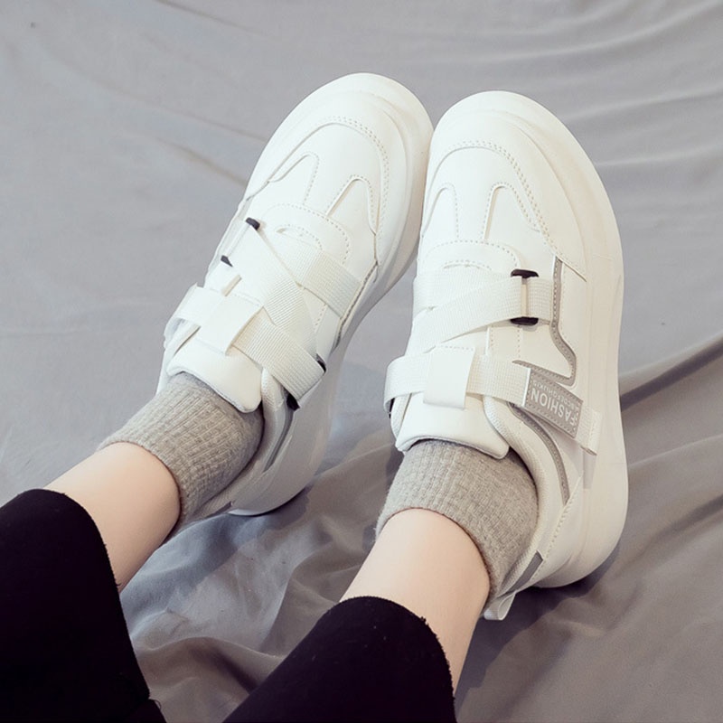 Giày thể thao IELGY tăng chiều cao thoáng khí nhiều màu sắc tùy chọn cho nữ