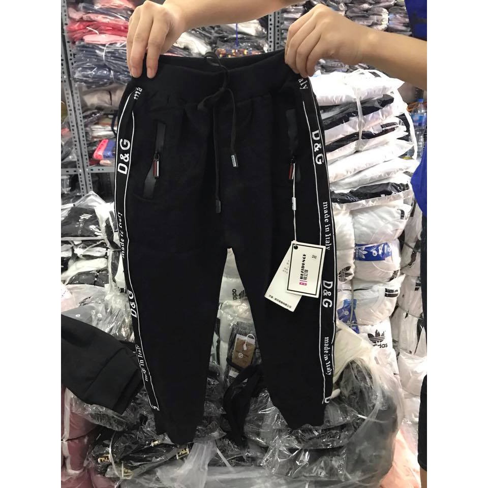 Combo sỉ Quần JOGGER Bé Trai hàng QC sz đại và nhí