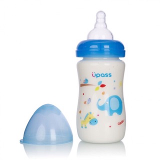 [ Mẫu mới] Bình sữa cổ rộng Upass( 260ml)