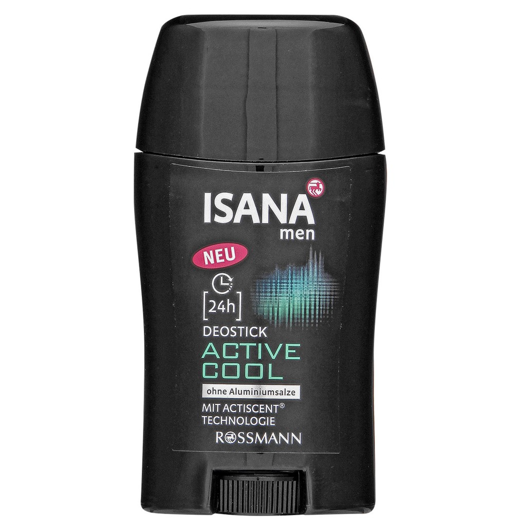 LĂN SÁP KHỬ MÙI ISANA MEN ACTIVE COOL 24H