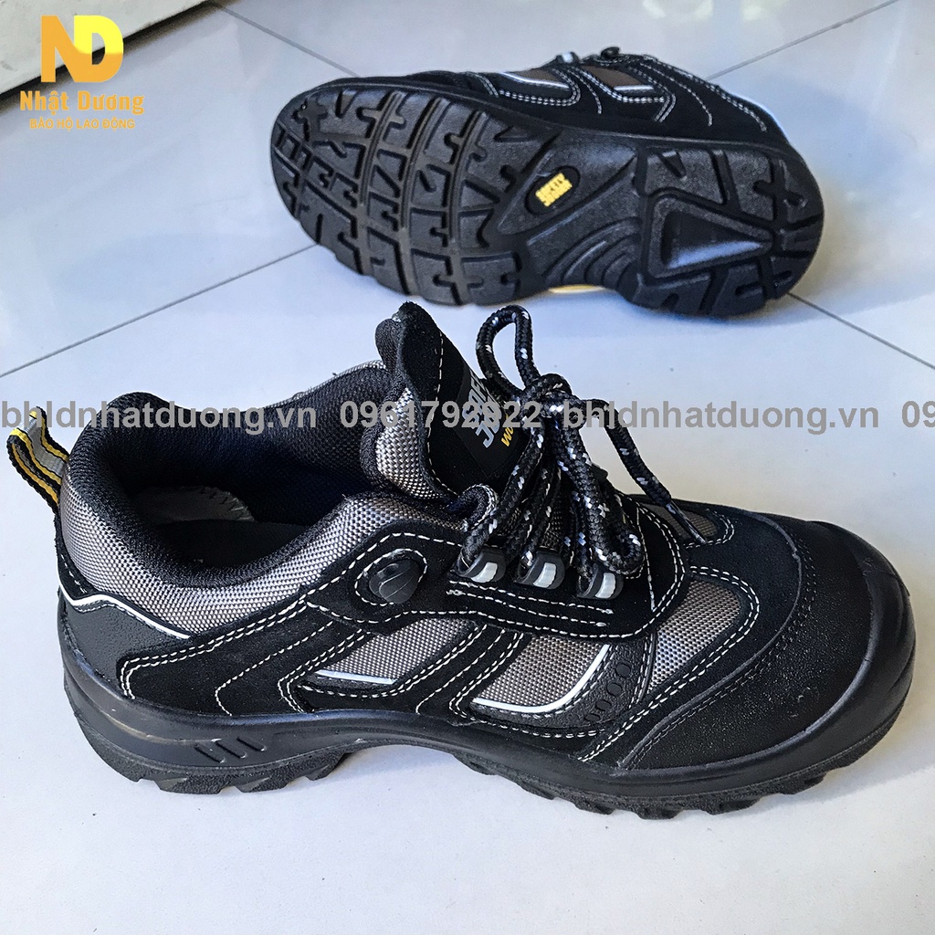 Giày bảo hộ lao động nam Jogger Jumper S3 SRC không thấm nước chống đinh da bò cao cấp, giầy lao động thể thao