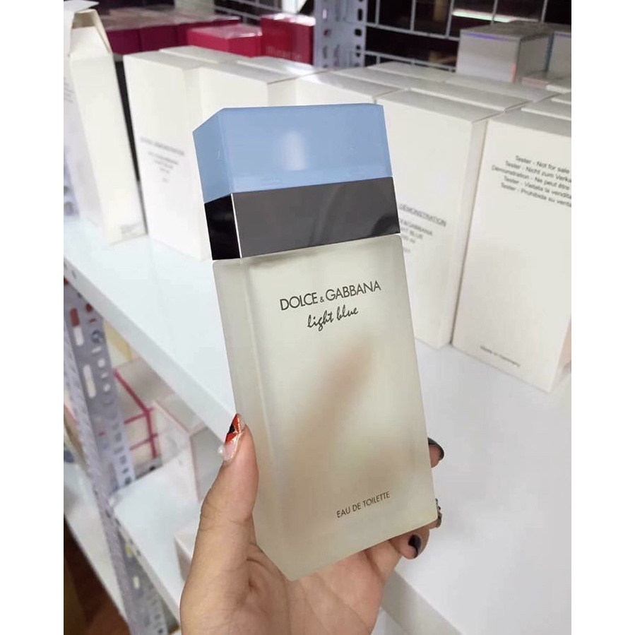 Nước Hoa Dolce Gabbana Light Blue Intense Men, Nước hoa DG Light Blue EDT 10ML mùa hè