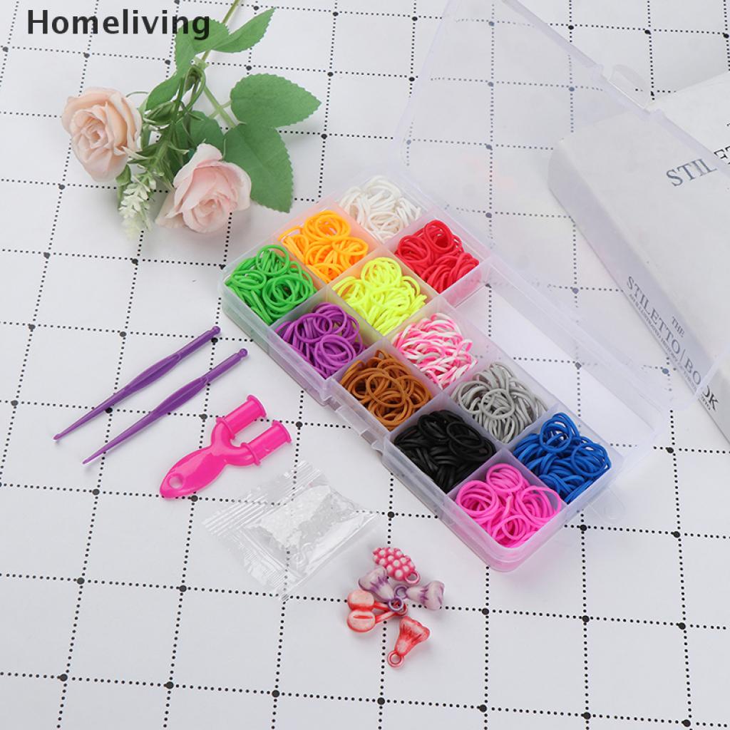 Set 600 Dây Cao Su Co Giãn Làm Vòng Đeo Tay diy