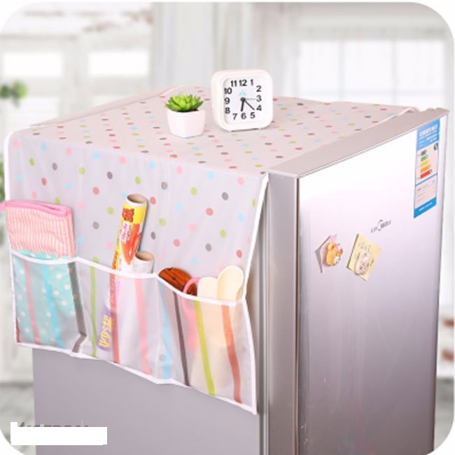 Bạt phủ/ Tấm chắn bụi bảo vệ tủ lạnh /lò nướng/ lò vì sóng 130x56cm PVN3550