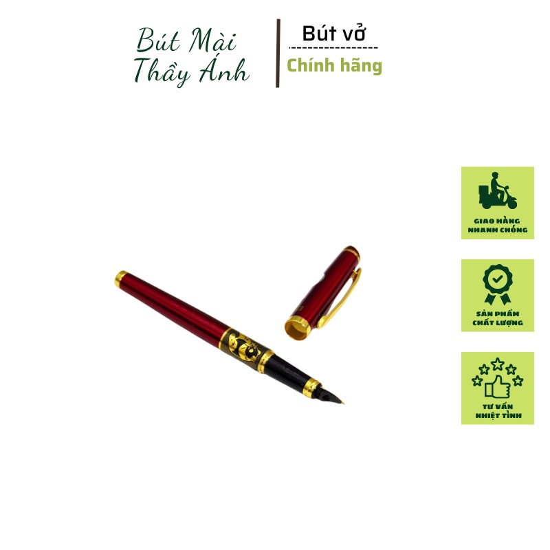 Bút mài thầy Ánh SH 039 cho học sinh | Bút máy thanh đậm Ánh Dương viết chữ thanh đậm, đi thi chữ đẹp (ngẫu nhiên)