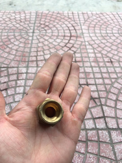 Nối thẳng ren trong  ren ngoài ống nhựa nhôm 16 20 ống cấp nước sạch