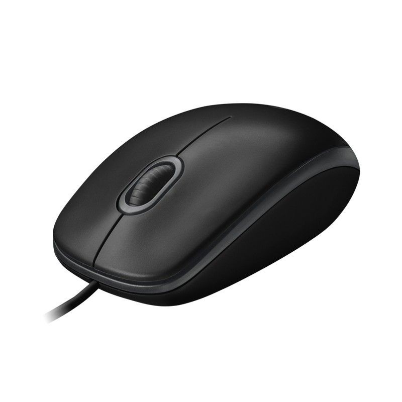 [Trả góp 0% LS] [Mã ELLOGI GIẢM 5% ĐƠN BẤT KỲ]Chuột dây Logitech B100