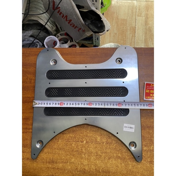Sàn để chân Inox xe điện Gogo Dibao, Lót sàn Inox xe điện Gogo