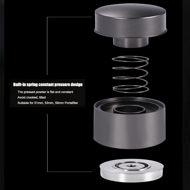 Búa Đập Bột Cà Phê Bán Tự Động Bằng Thép Không Gỉ 304 51MM / 53MM / 58MM
