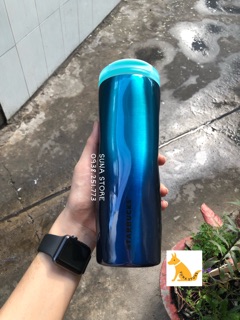 Bình Giữ Nhiệt Starbucks Blue 500ml Summer