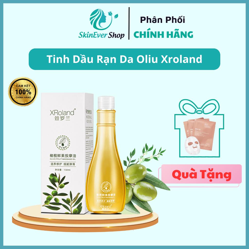 Tinh Dầu Rạn Da Dầu Oliu Xroland, Tái Tạo Làn Da Sau Sinh, Xóa Mờ Các Vết Rạn Da, Nứt Nẻ, Dung Tích 150 ML