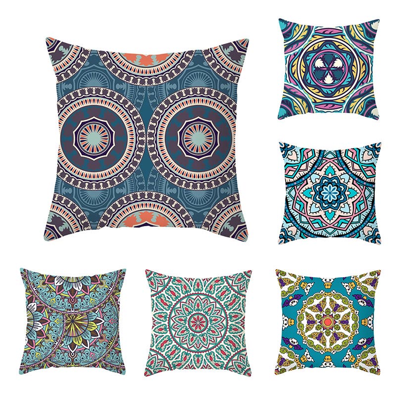 45 * 45 cm / pc Cổ điển Ôm Gối Tranh trừu tượng In ấn Áo gối Trang trí gối Ném Áo gối Sofa Đệm Phòng khách Trang trí nội thất Đệm Bìa