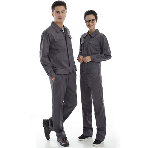 Quần áo bảo hộ màu ghi xám Pangzim (Hàng đặt may)
