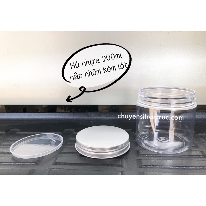 Combo 10 miếng lót nhựa trong cho hủ nhựa size 65mm