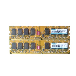 Ram pc ddr2 2g bus 800 hiệu kingmax cho vi tính để bàn