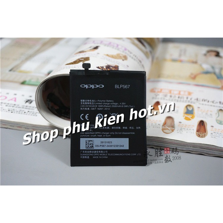 PIN BLP 567 CHO OPPO R1 R829 CHÍNH HÃNG