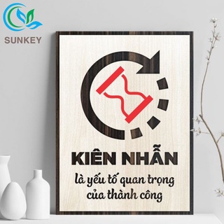 Tranh treo tường động lực trang trí decor - tranh động lực slogan - trang trí nhà cửa, văn phòng làm việc, tạo động lực