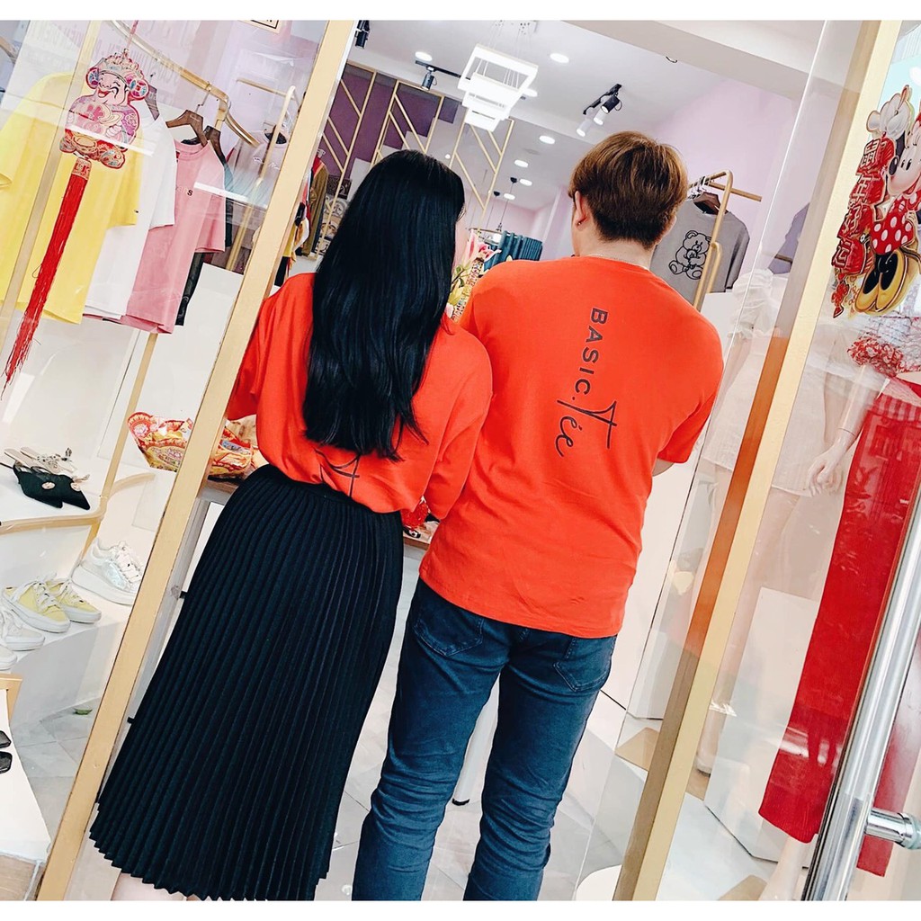 Áo thun tay lỡ form rộng unisex 100% COTTON - Áo phông nữ BASIC TEE - SABI SHOP | BigBuy360 - bigbuy360.vn