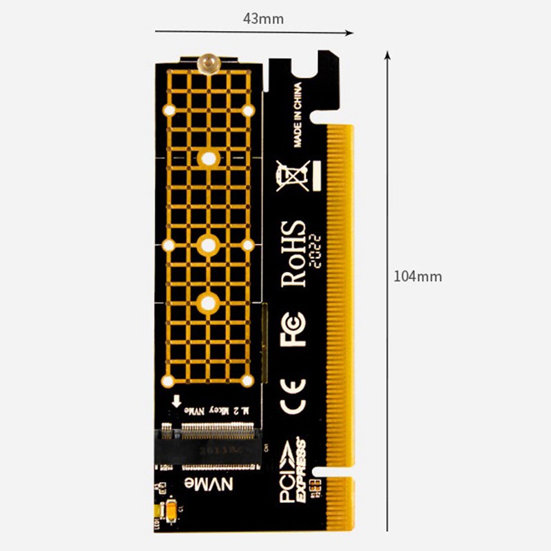 Thẻ Mở Rộng Tản Nhiệt Jeyi M.2 Nvme Pcie3.0 | BigBuy360 - bigbuy360.vn