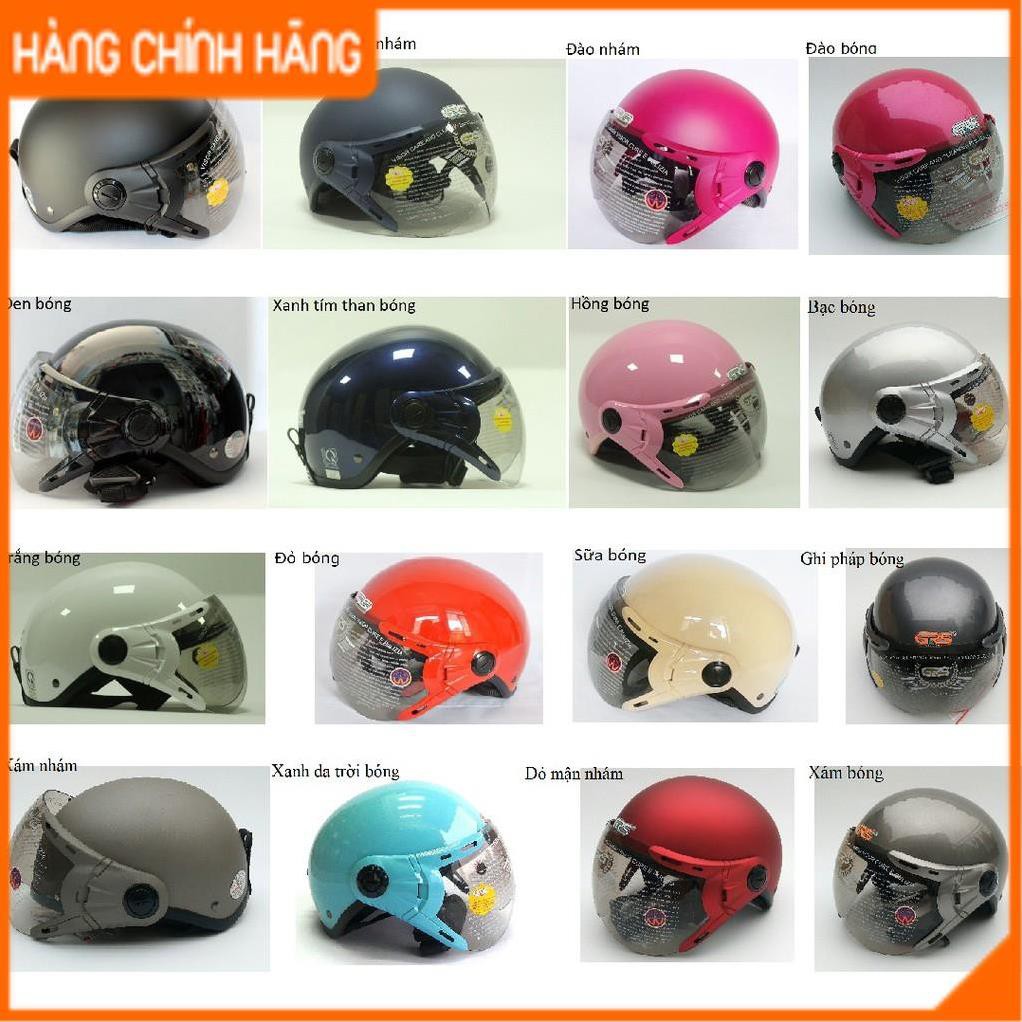 Mũ bảo hiểm nửa đầu GRS A33k nhiều màu